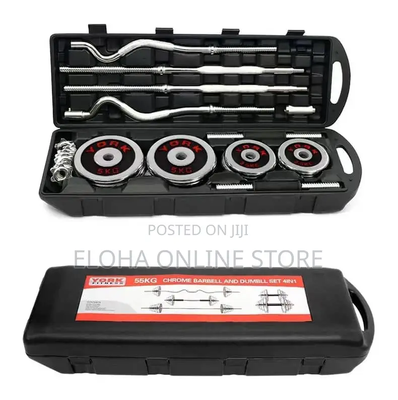 55kg Adjustable Dumbbell Set