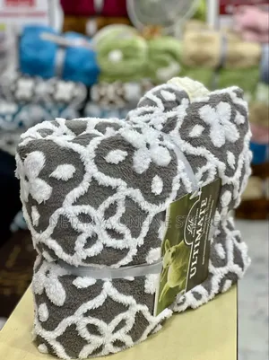 New Embroidered Soft Fleece Blanket