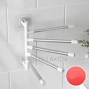 Punch Free Self Adhesive Wal Mounted Towel Bar/Holder Hanger