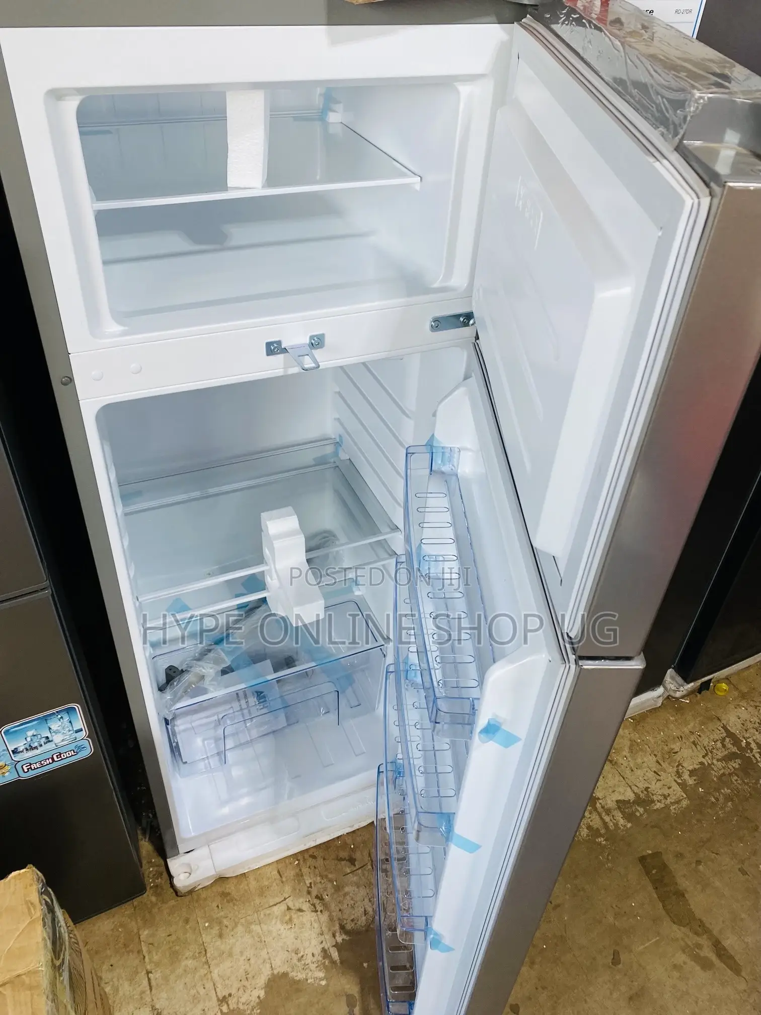 Adh Double Door Fridge 270L