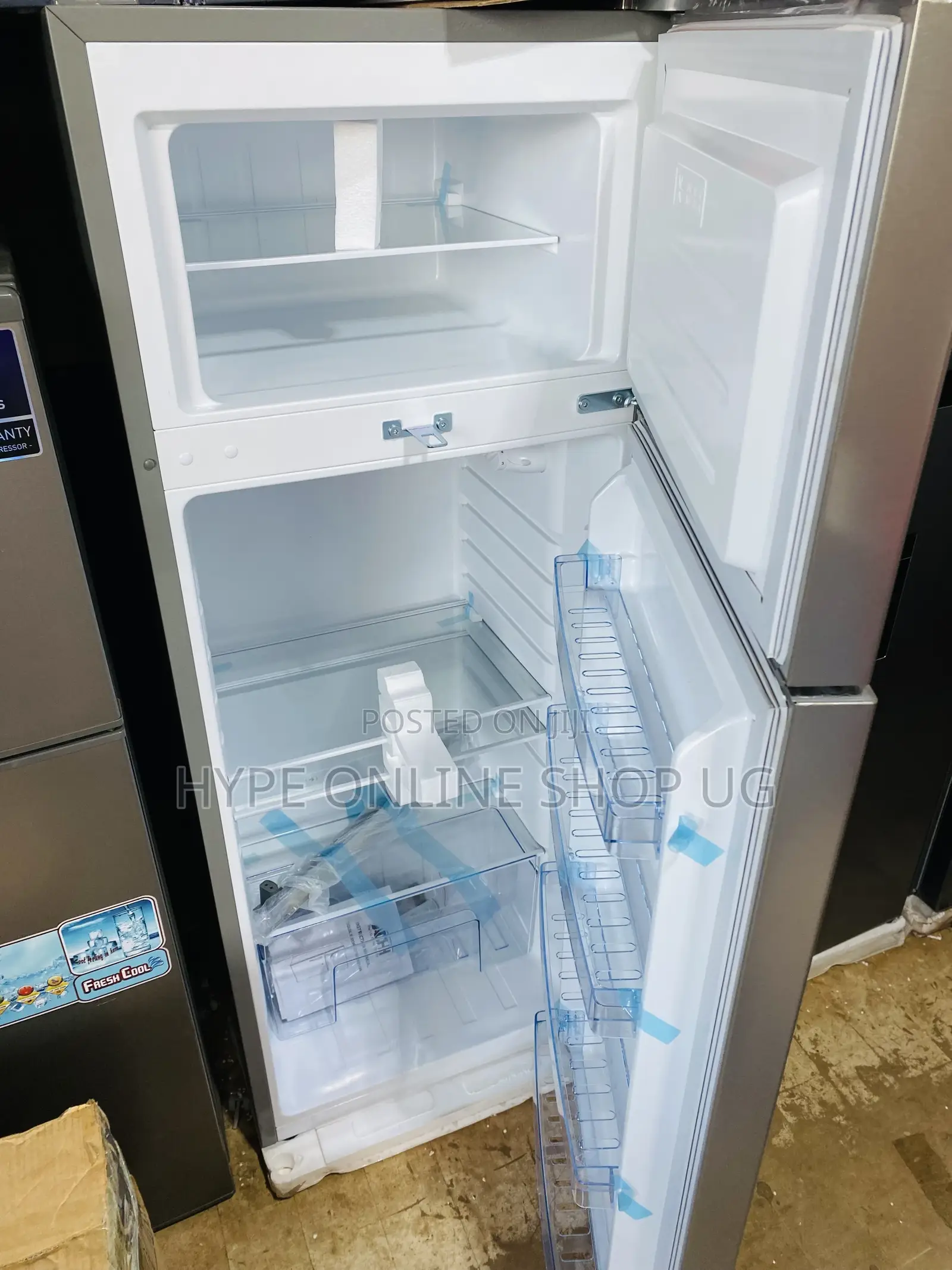 Adh Double Door Fridge 270L
