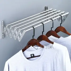 Wall Mounted Space Saving Foldable Landry/Cloth Drying Rack