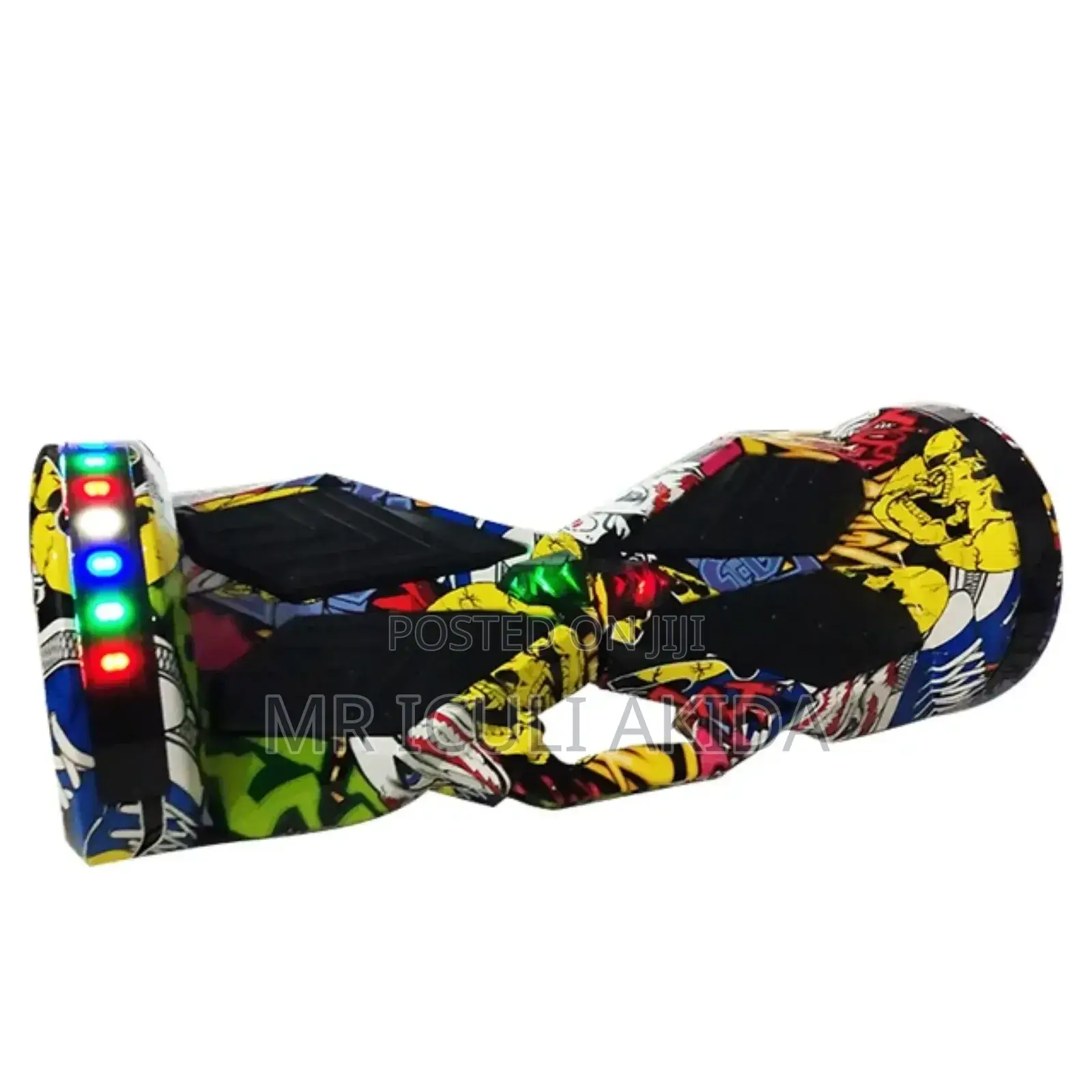 8" Smart Bluetooth Balance Light Wheeled Hoverboard Scooter