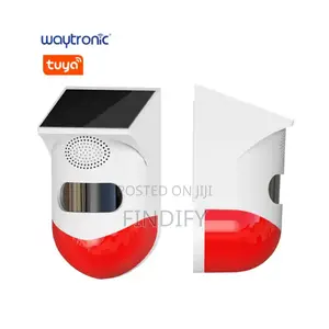 Solar Powered Wireless Infrared Motion Sensor Detector Alarm
