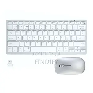 Mini Wireless Keyboard and Mouse