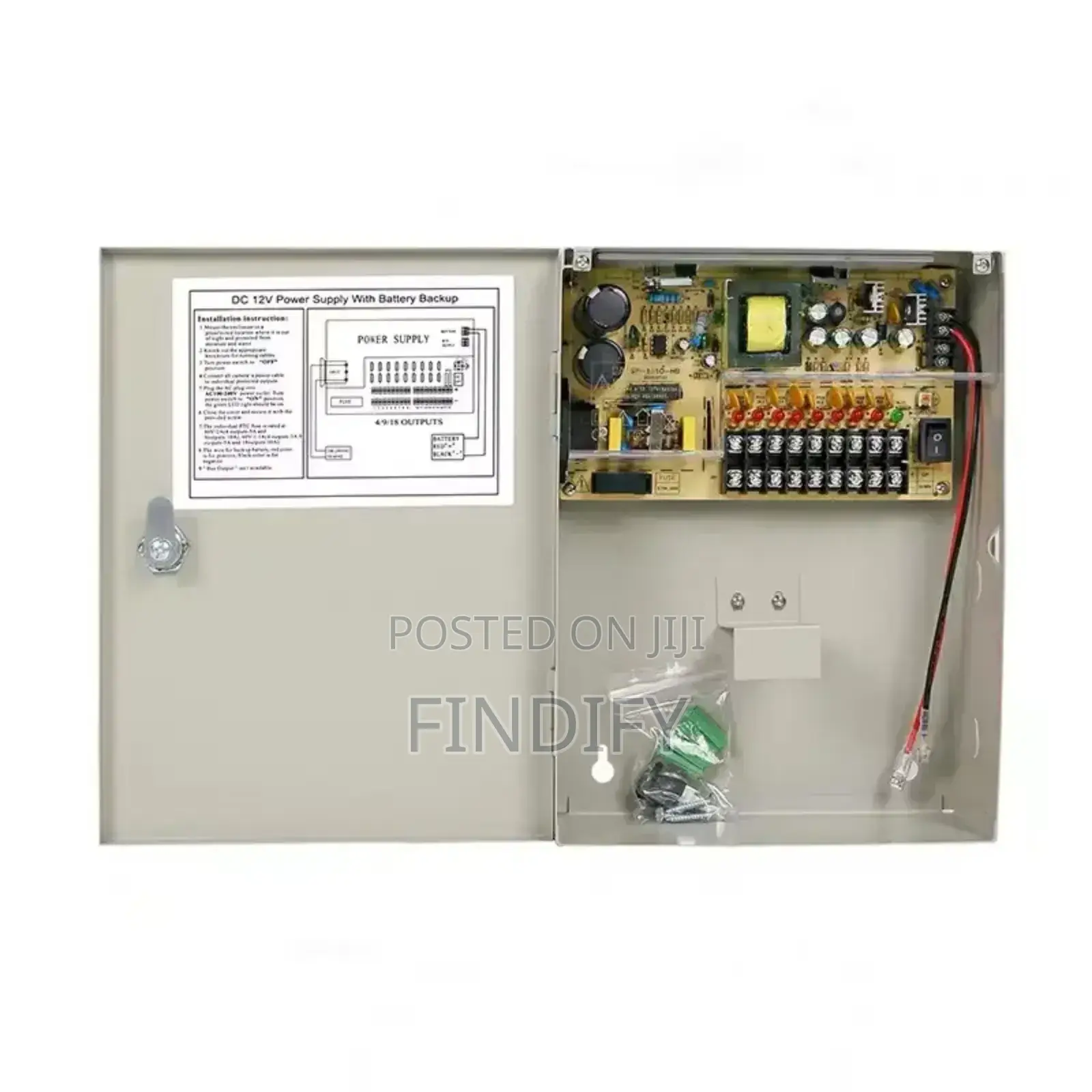 12V 10A Uninterrupted Power Supply 9CH Backup