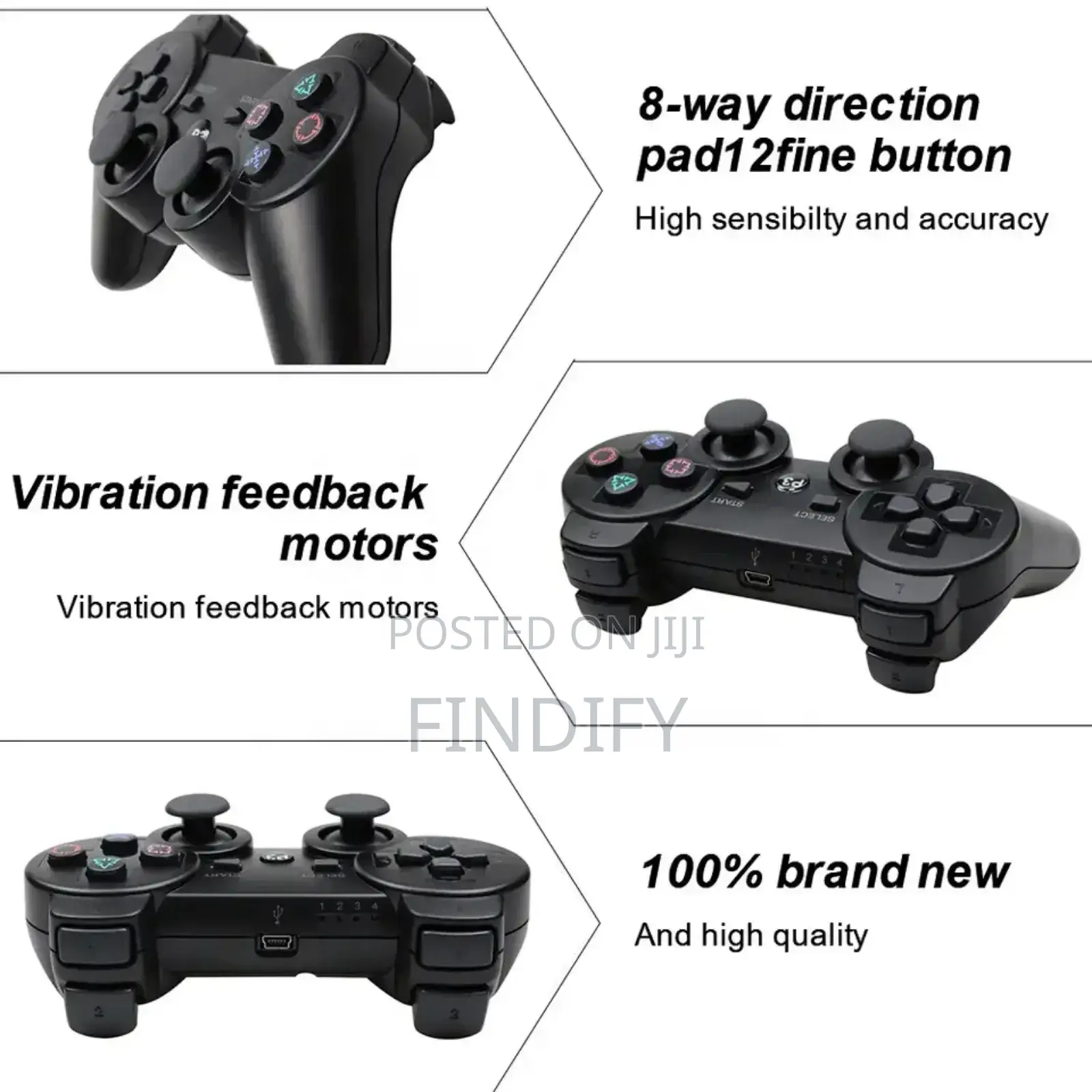 Dual Shock 3 PS3 Gamepad Play Station 3