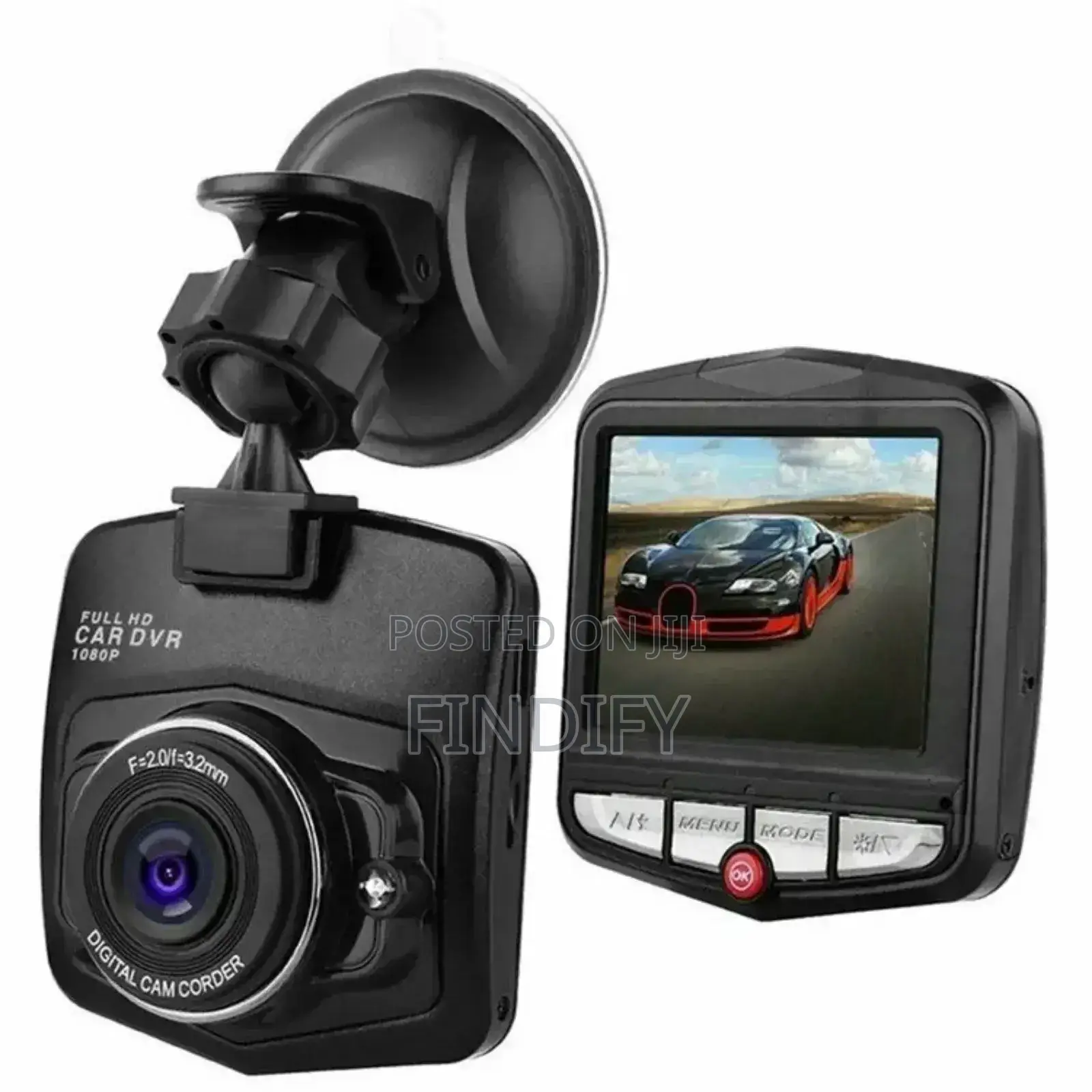 High Definition Vehicle Dashboard Camera 1080P
Full HD Video