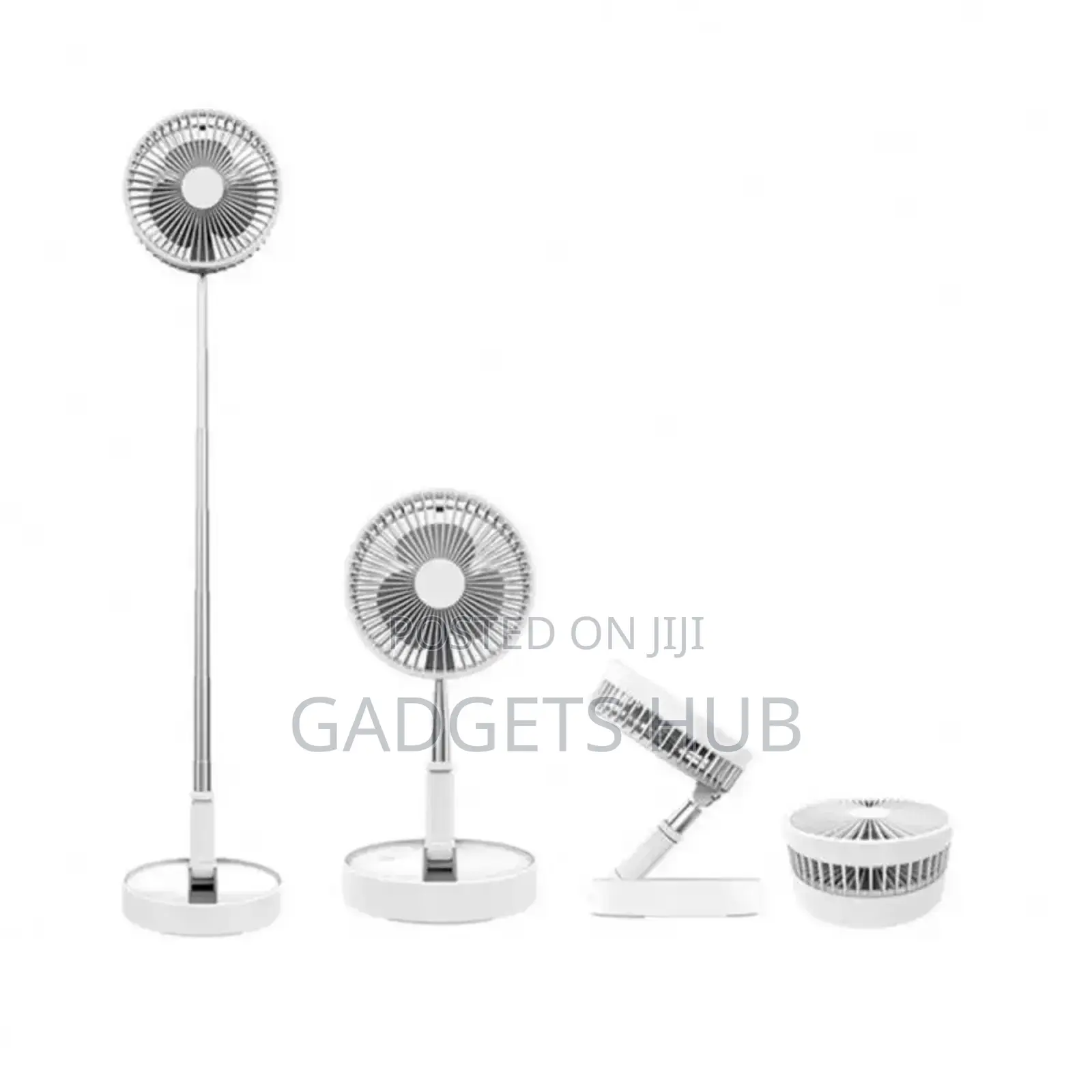 7200MAH Rechargeable Folding FAN Stand Fan Portable
