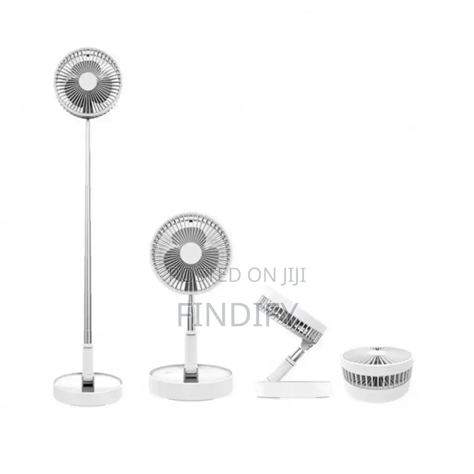 7200MAH Rechargeable Folding FAN Stand Fan Portable