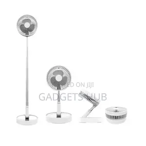 7200MAH Rechargeable Folding FAN Stand Fan Portable