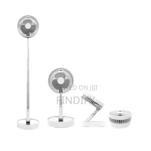 7200MAH Rechargeable Folding FAN Stand Fan Portable