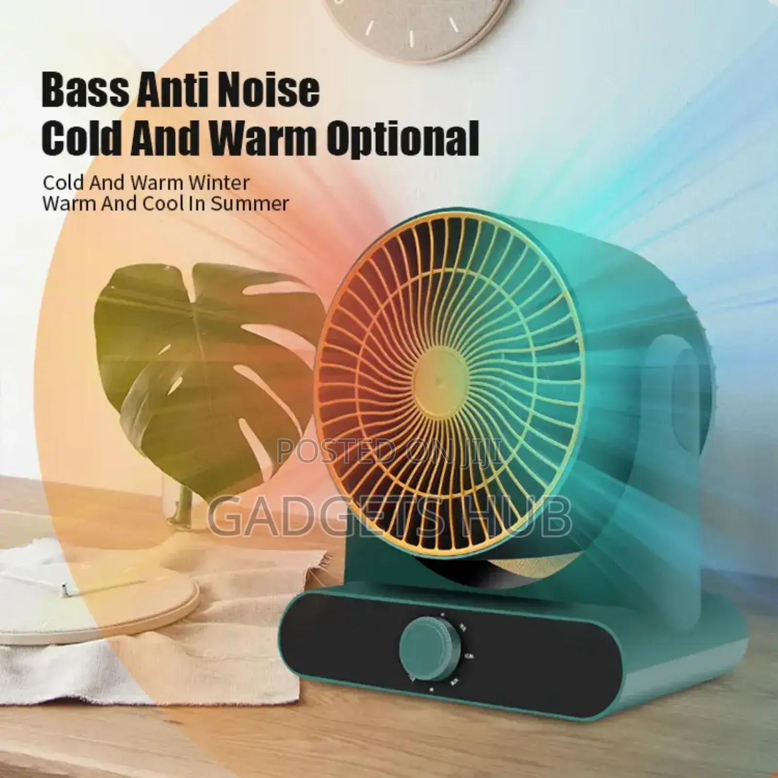 3 Wind Speeds Quiet Cooler Adjustable Overheat
Table Fan