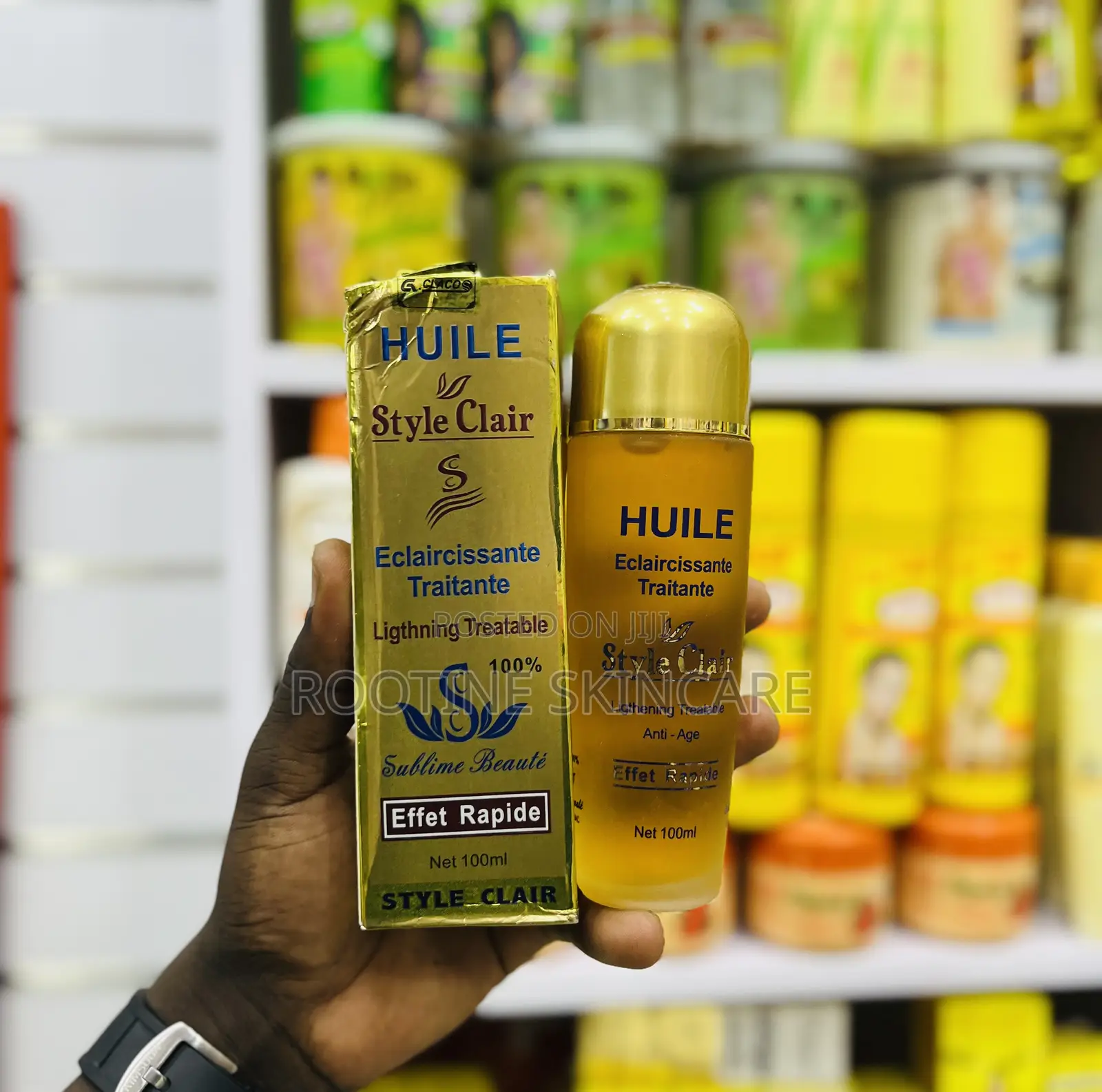 Huile Style Clair Lightening and Clarifying Body Oil