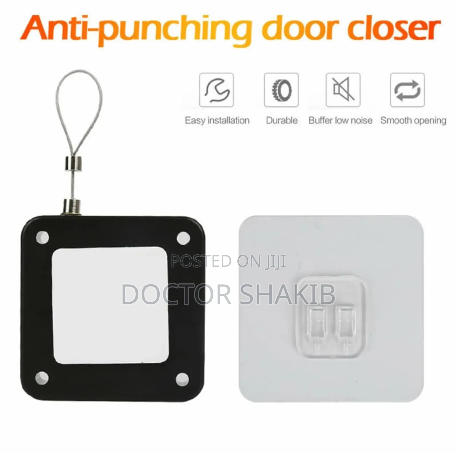 Multifunctional Punch-Free Automatic Sensor Door Closer