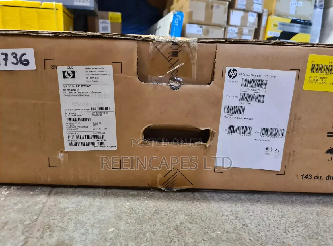 New Server HP ProLiant DL380P Gen8 32GB Intel Xeon HDD 2T