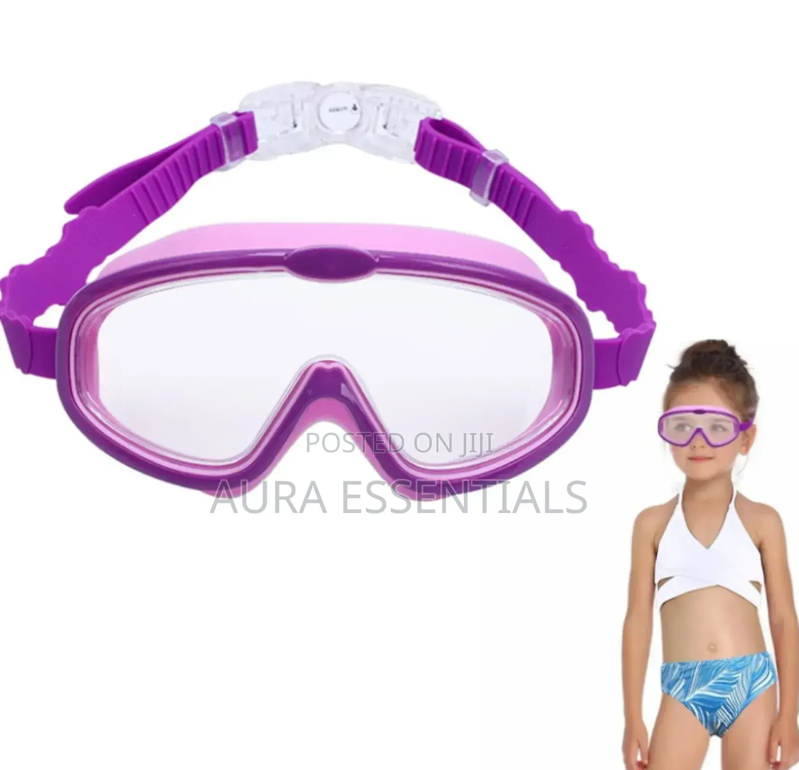 Large Vision Swimming Goggles