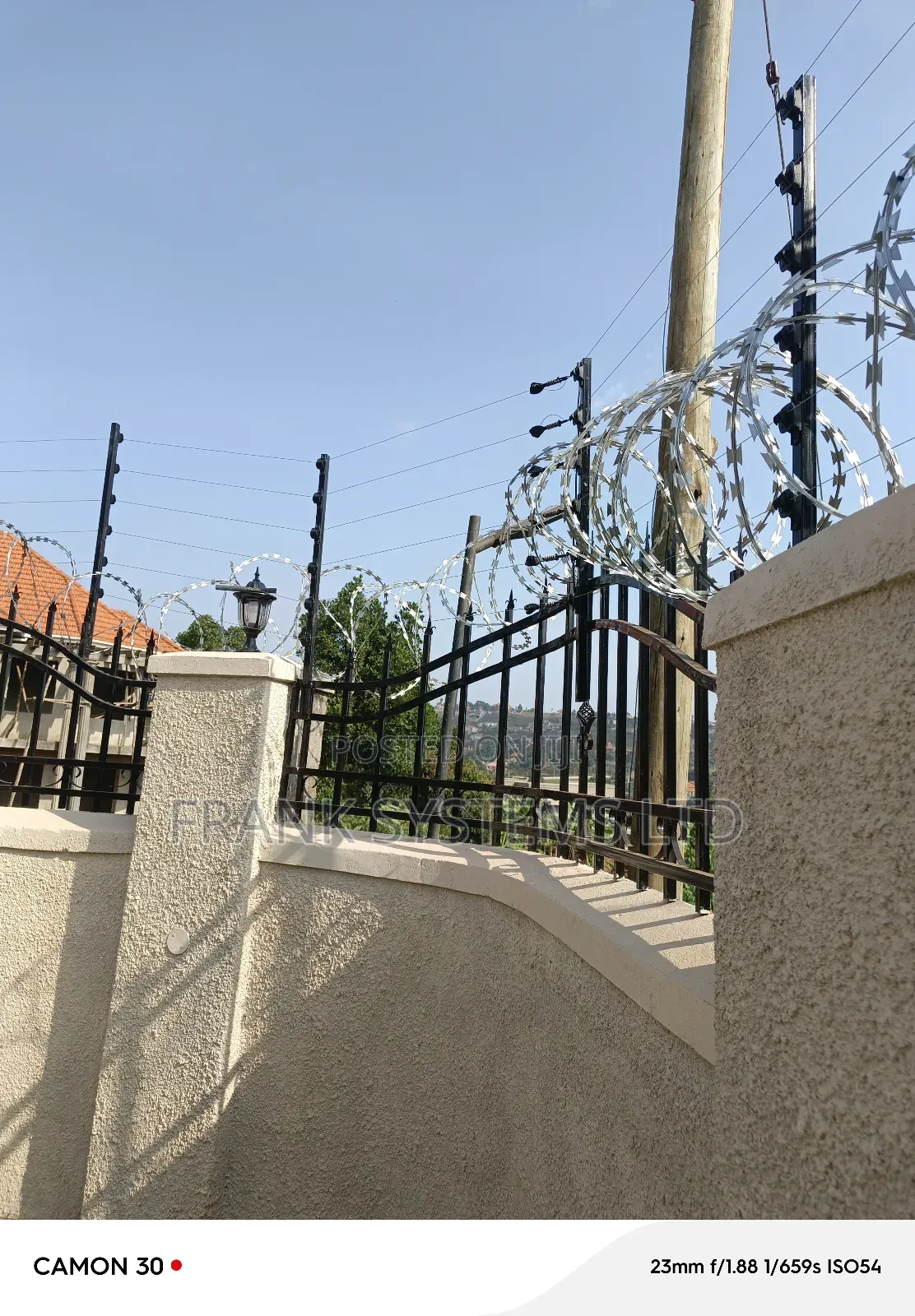 Electric Fence System on 100fts by 50fts