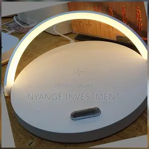 Wireless Charger With Half Moon Light.