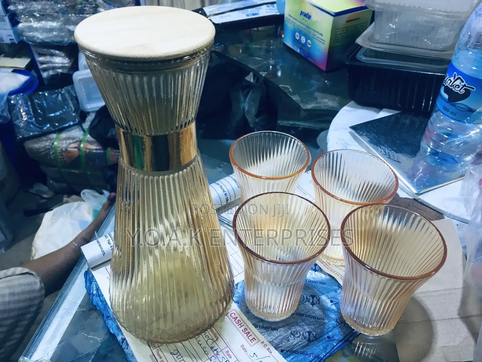 Jug Set With 4 Glasses