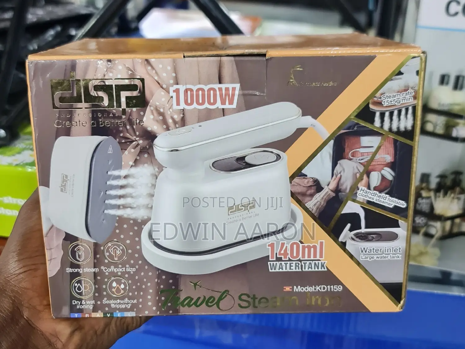 DSP Travel Steam Iron