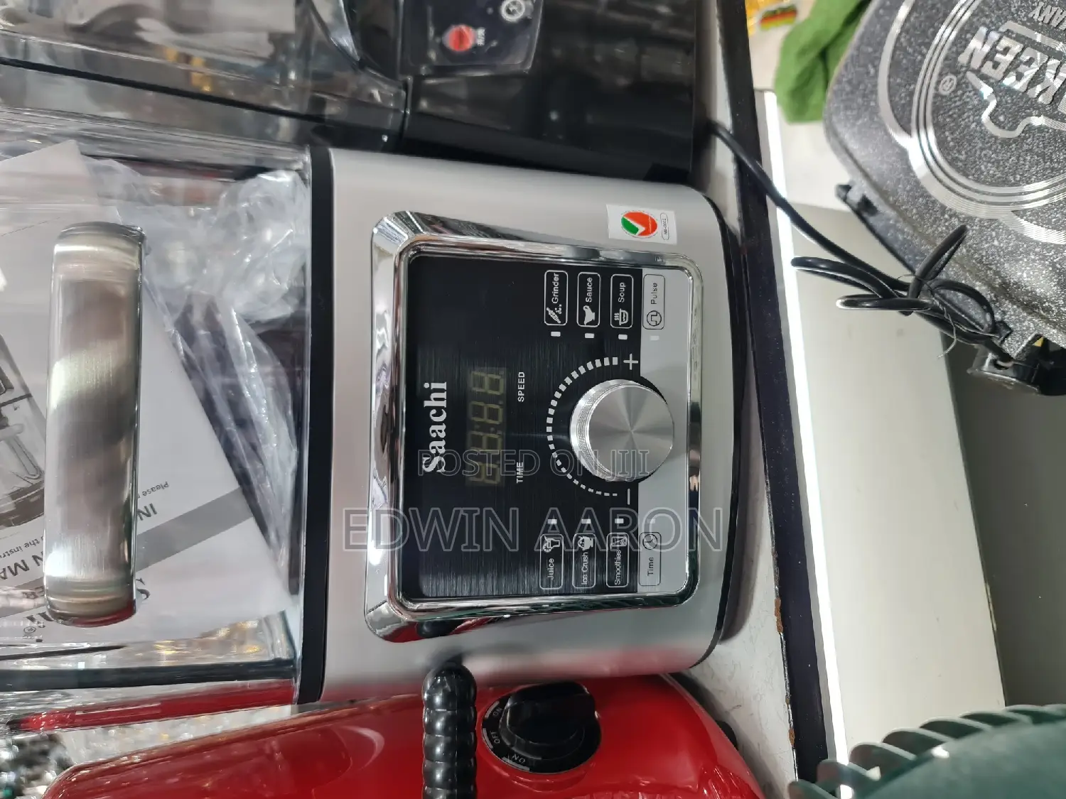 Saachi Sound Proof Commercial Blender