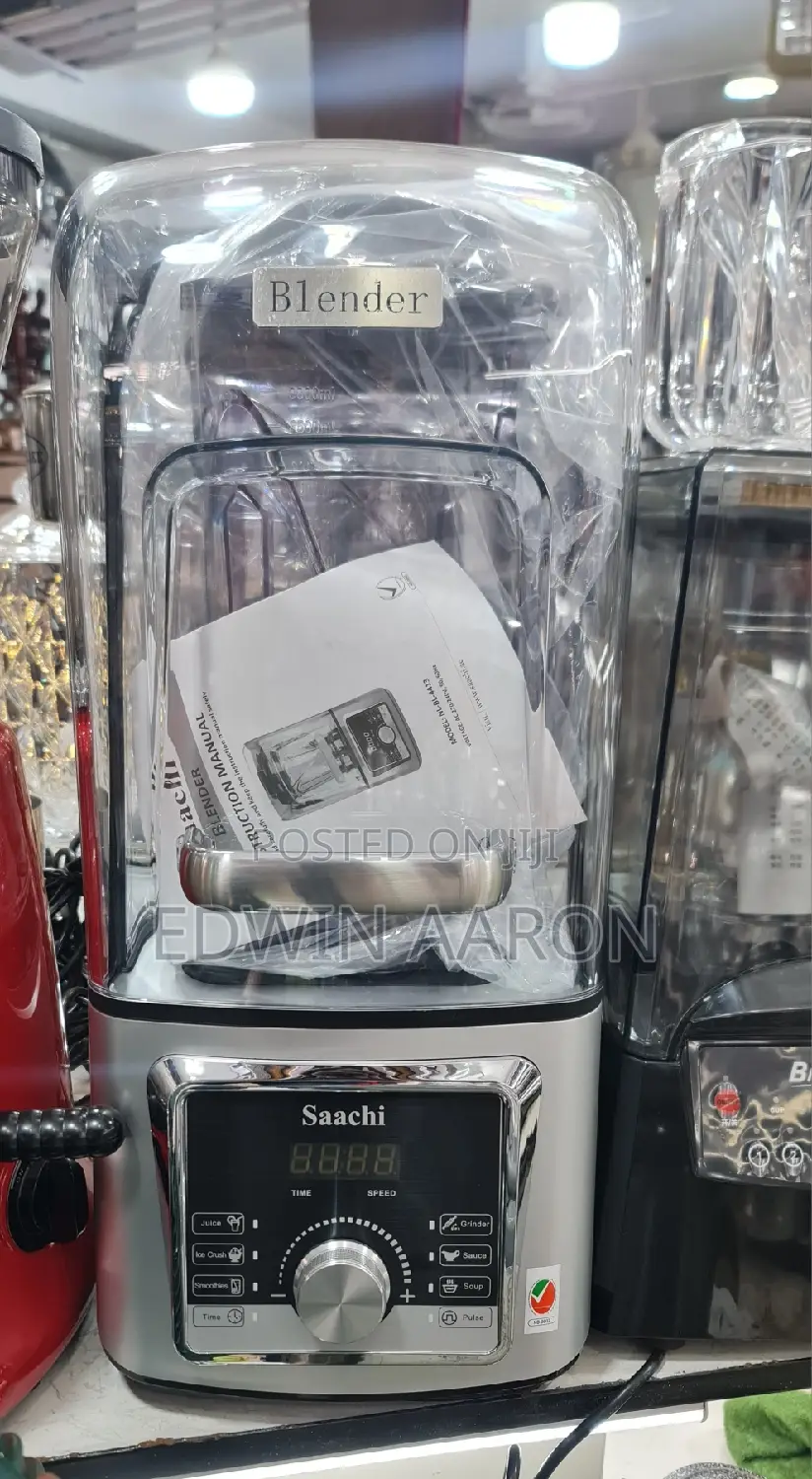 Saachi Sound Proof Commercial Blender