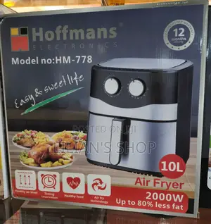 10L Hoffman Air Fryer - 2000W