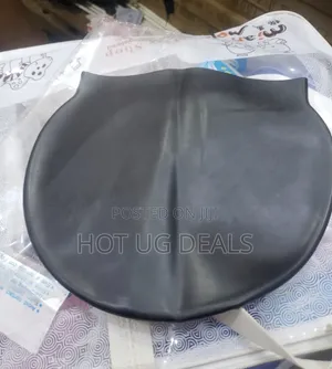 Unisex Stretcher Rubber Swimming Cap - Colour Varies