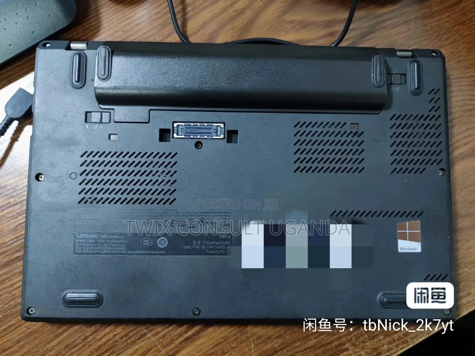 Laptop Lenovo ThinkPad X260 4GB Intel Core I3 HDD 500GB