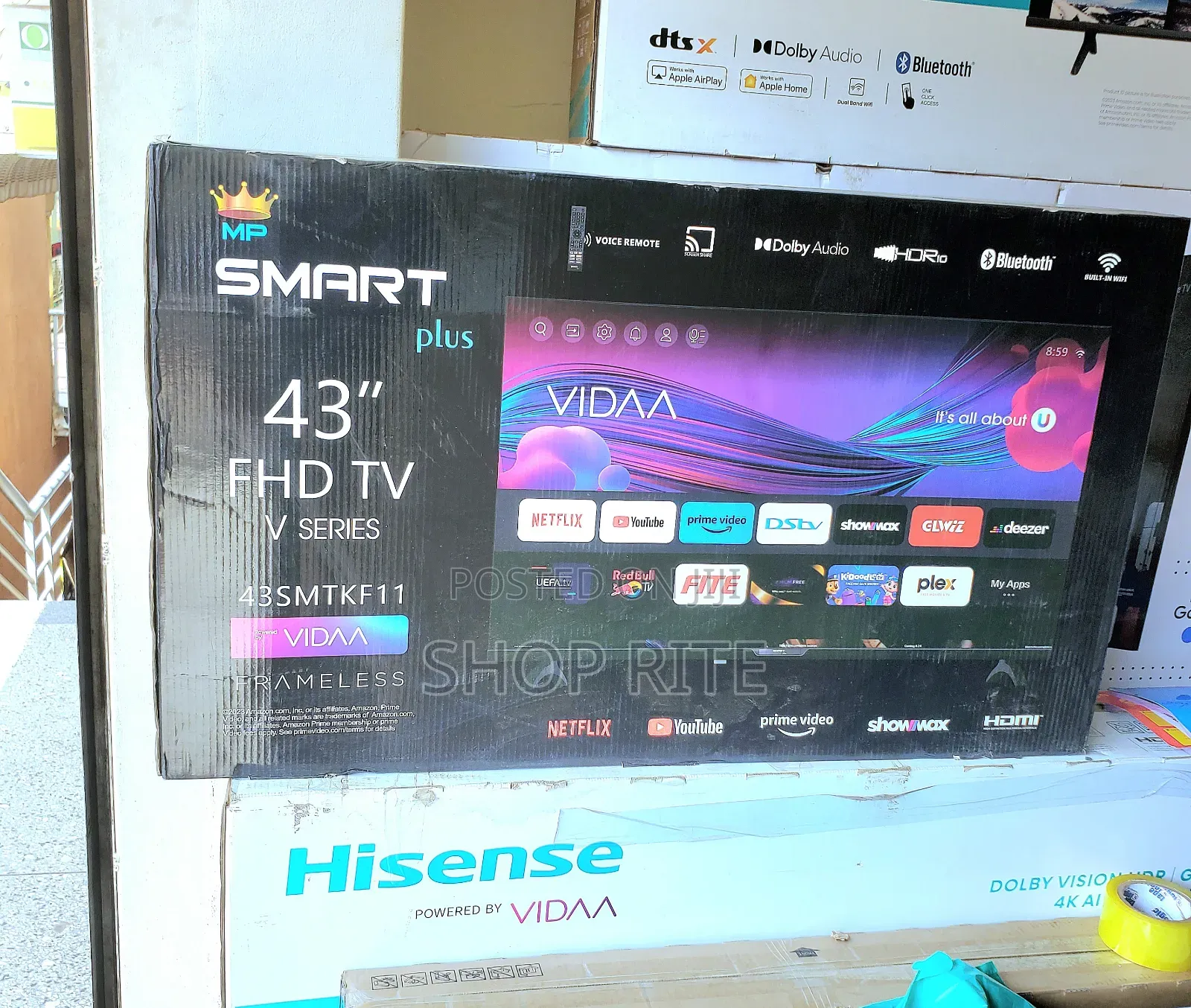 Smartplus 43inch Original TVS Smart Vida