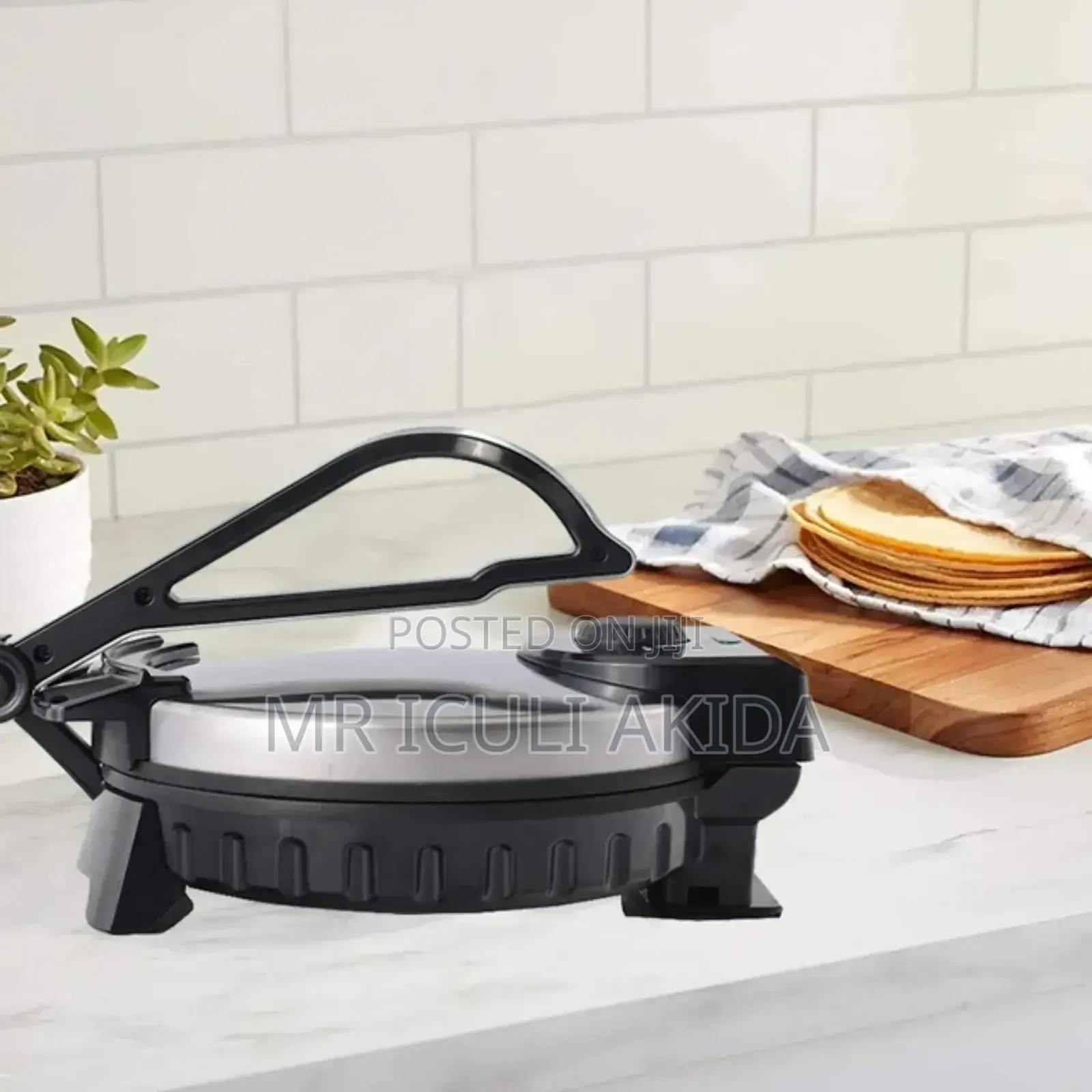 2in1 Automatic Roll Skin Crepe Roti and Pancake Maker