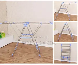 Free Standing Foldable Cloth Drying Rack Hanger