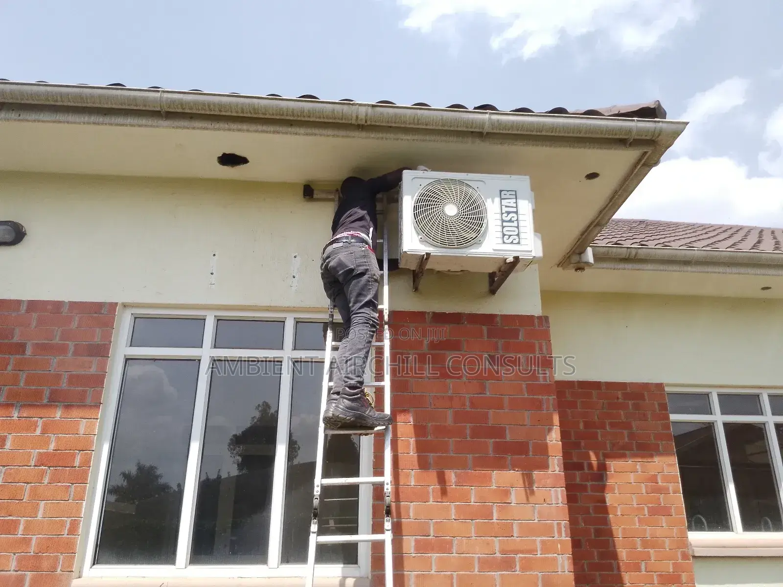 Installation of Air Condition Machine, CCTV Cameras