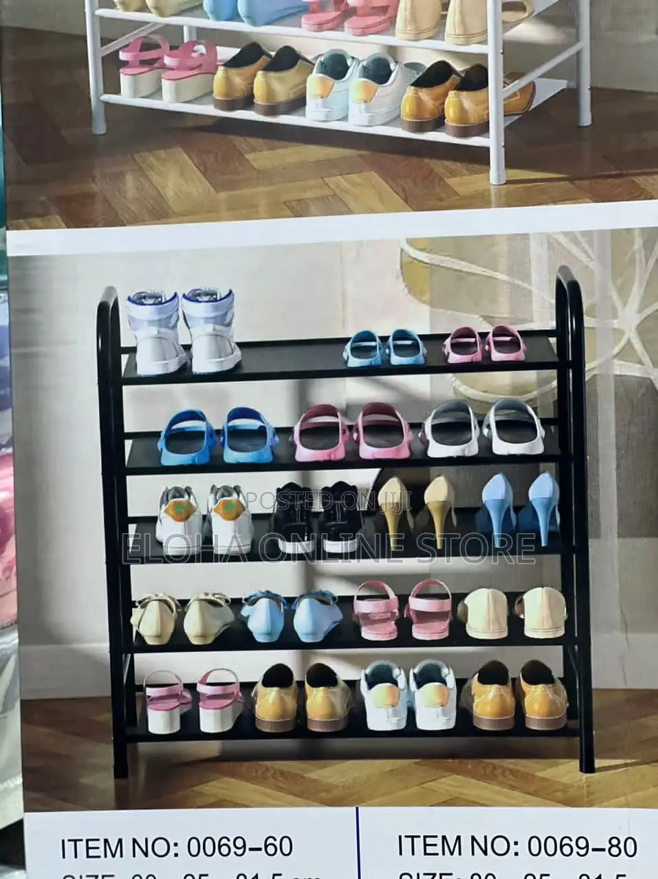 Simple Multifunctional 5 Layers Shoe Rack