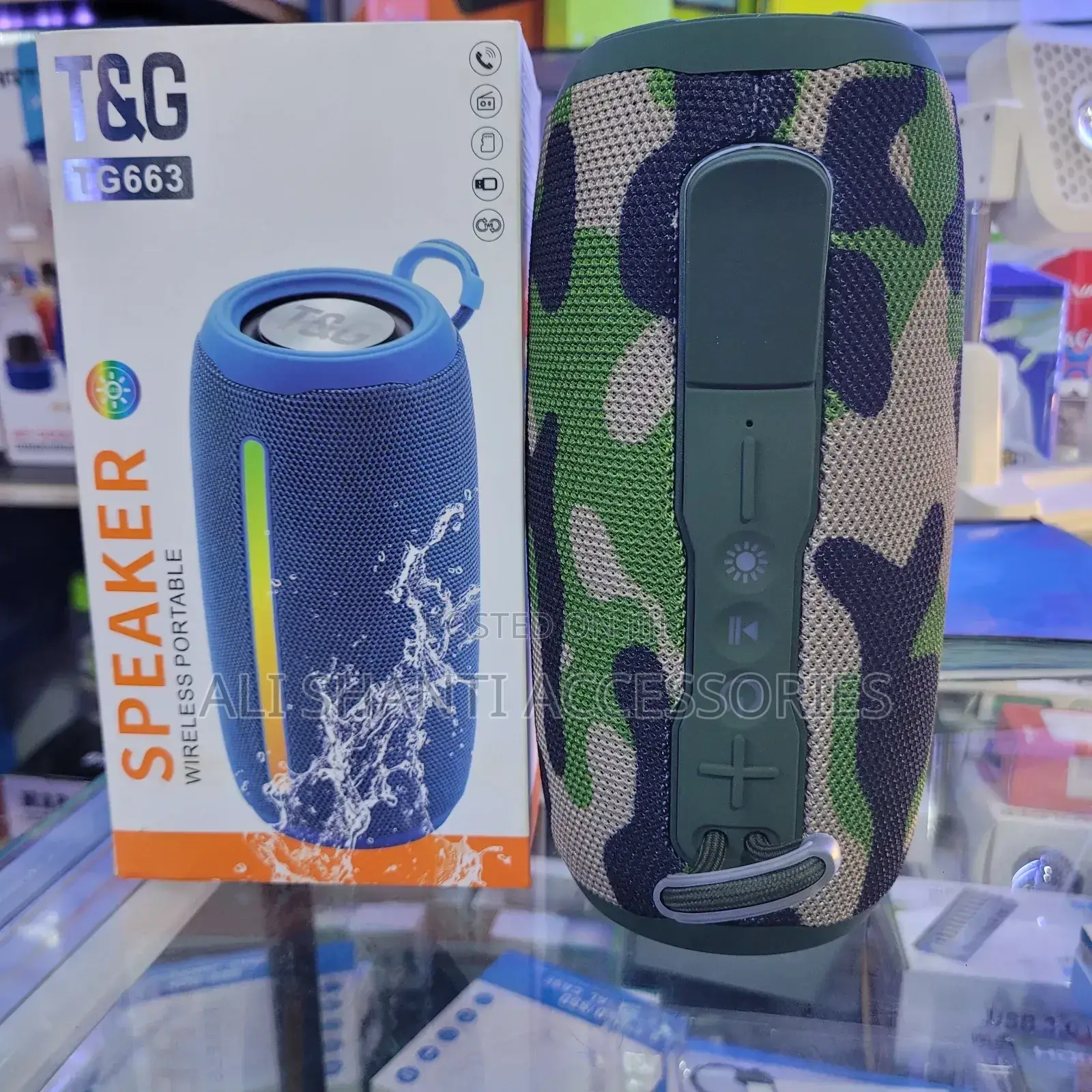 Wireless Speaker, Bluetooth Speaker, Super Bass Boombox