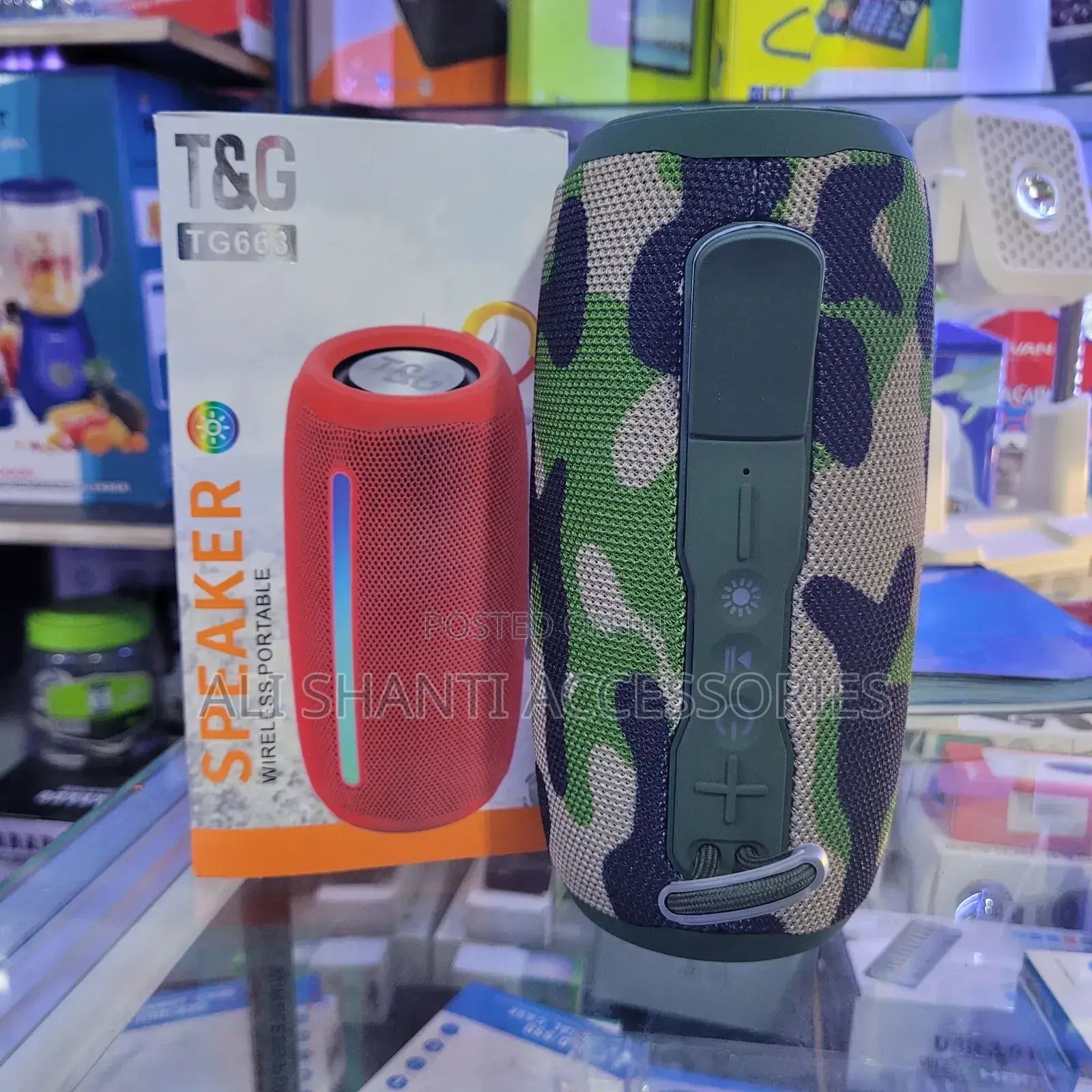 Wireless Speaker, Bluetooth Speaker, Super Bass Boombox
