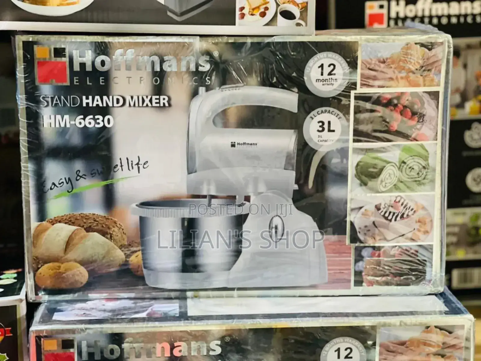 3L Hoffman Heavyduty Stand Mixer