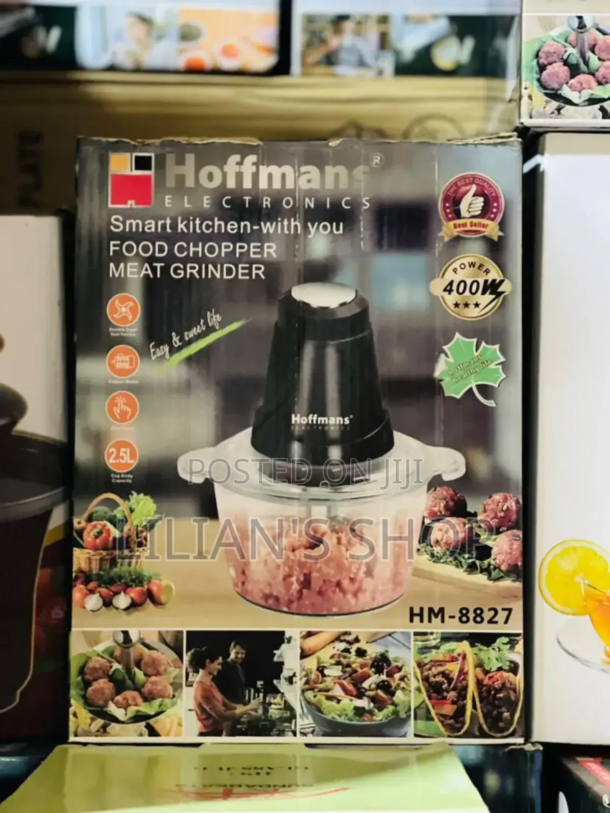 Hoffman Transparent Food Chopper/ Processor