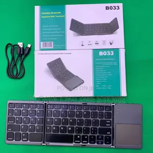 Wireless Folding Bluetooth Keyboard With Touchpad for Window