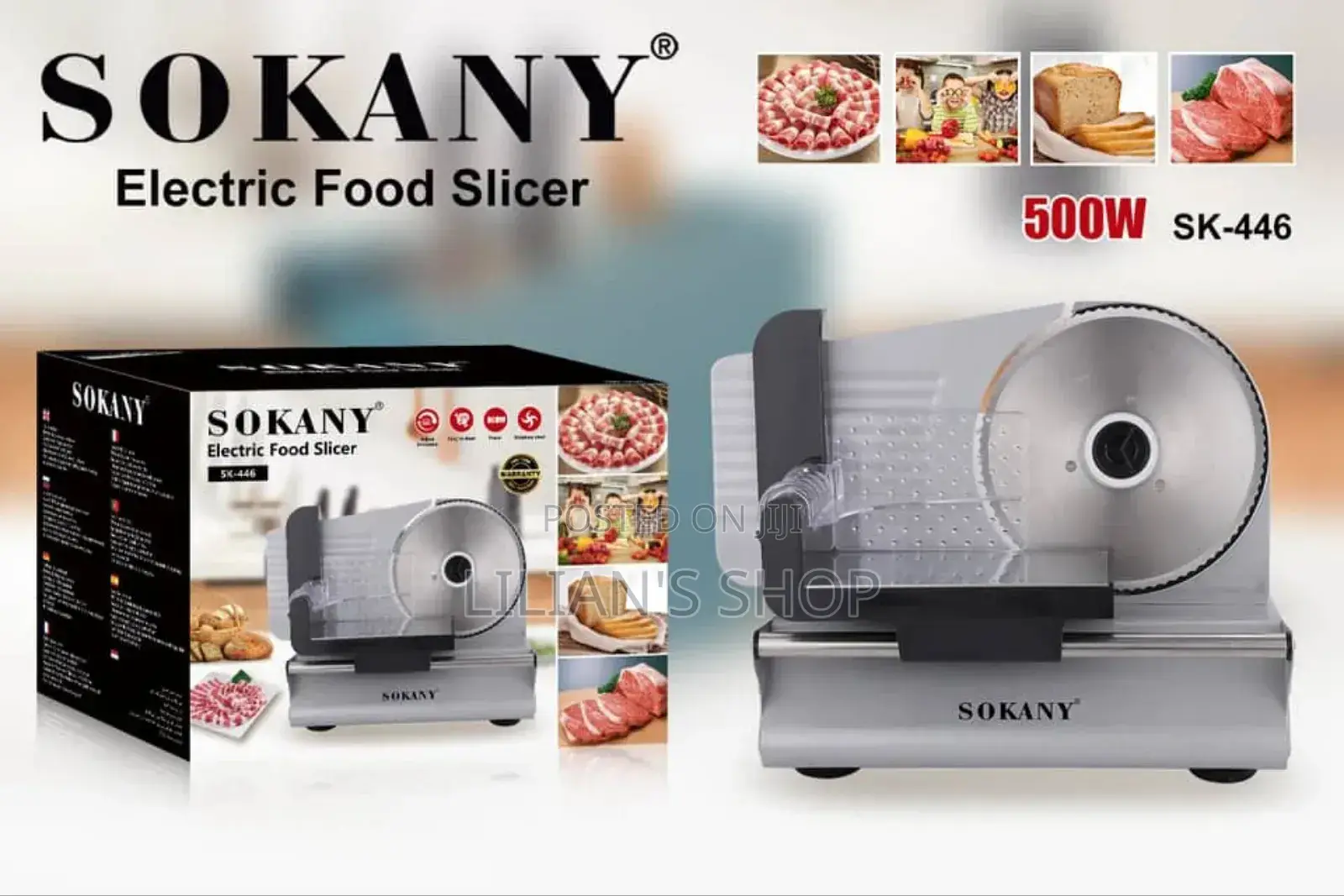 Sokany Electric Food Chopper Processor