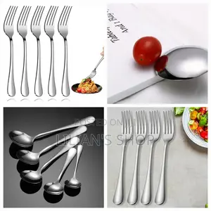 Stainless Steel Forks and Spoons-12pieces