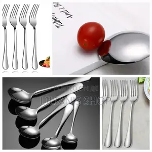 Stainless Steel Forks and Spoons-12pieces