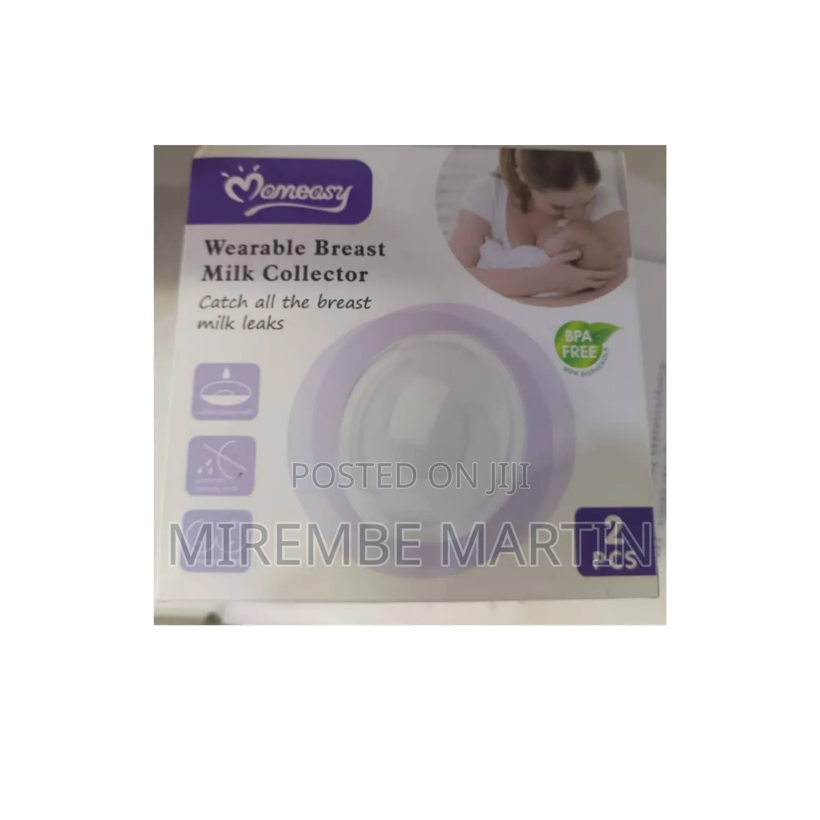 Momeasy Wearable Breast Milk Collector.