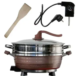 Boma Electric Pan and Hot Pot With Glass Lid