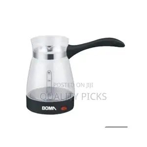 Boma Grand Electronic Turkish Coffee Pot Glass Kettle