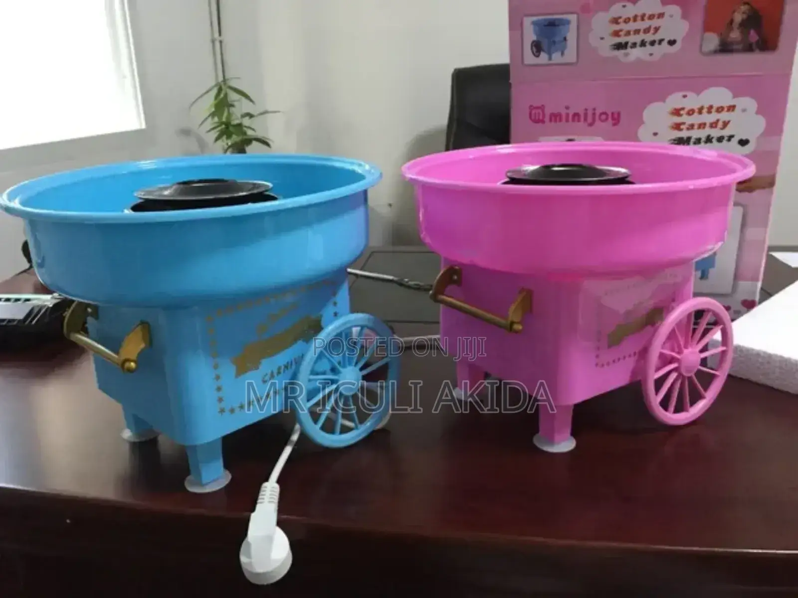Cart Mini Cotton Candy Floss Maker Machine