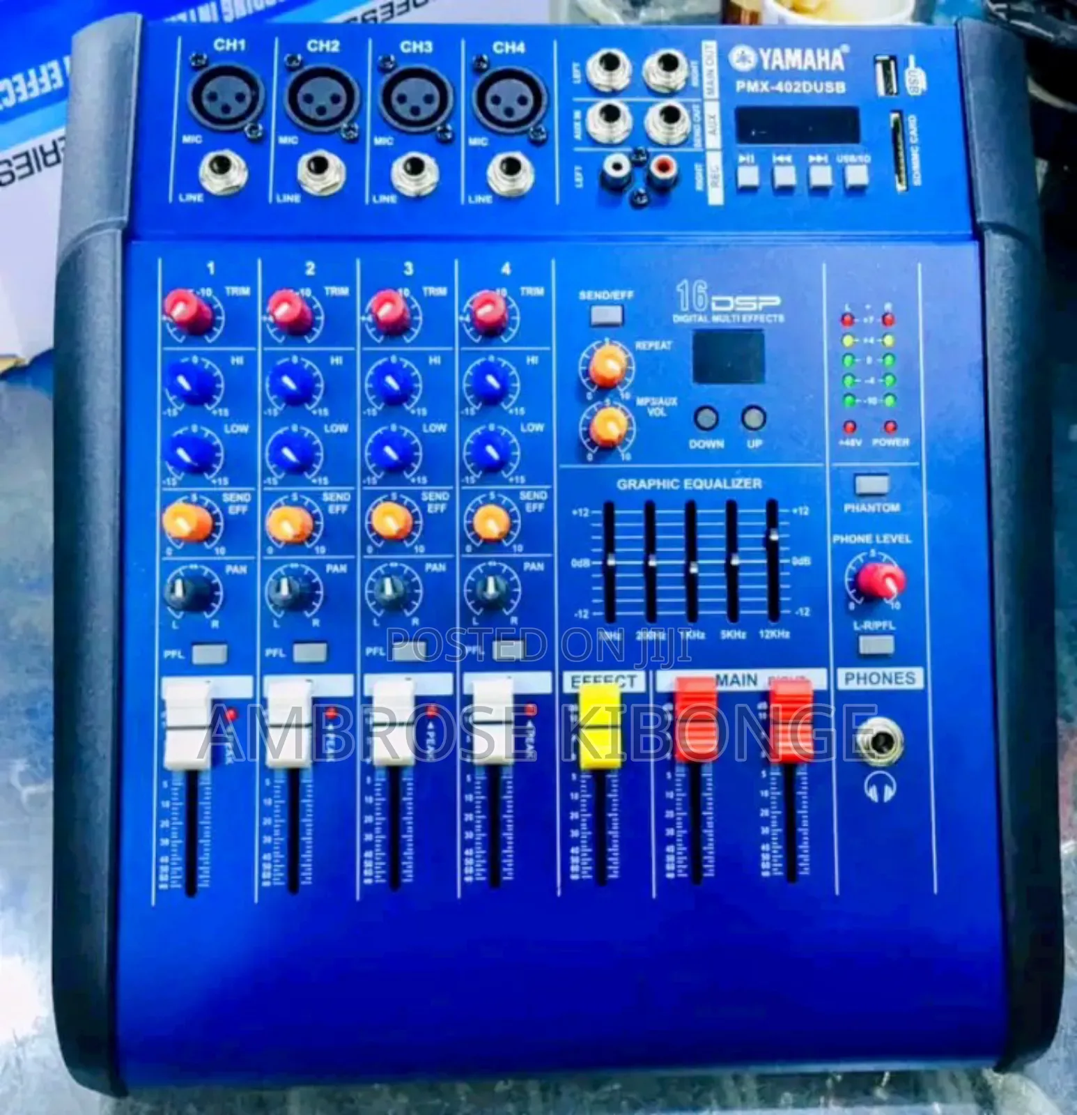 USB/SD Card Bluetooth Support 4channels Amp-Mixer With Cable