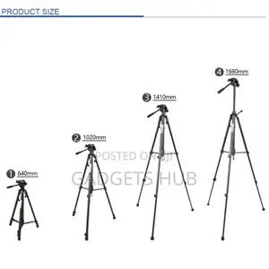 Aluminum Alloy SLR Camera Stand Mobile Phone
Tripod Stand