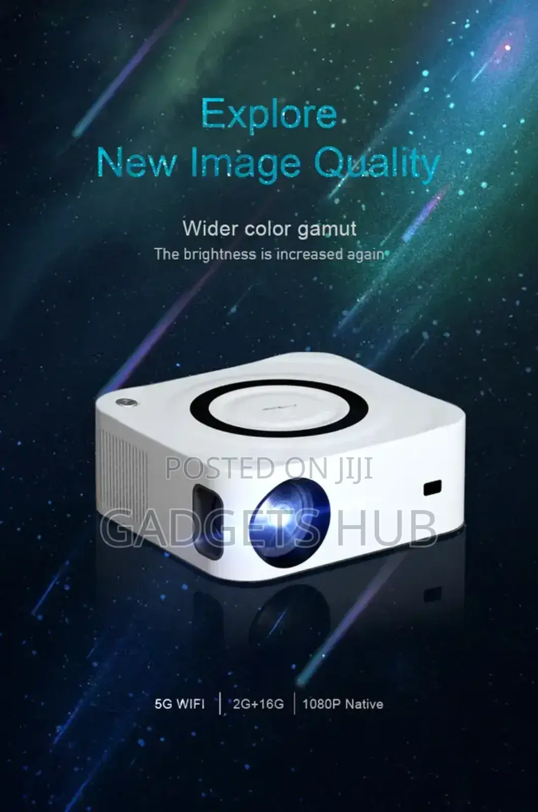 Y9 Android 11 Portable 5G WIFI Smart Home 1080P Projector